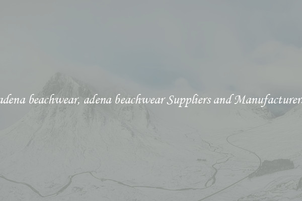 adena beachwear, adena beachwear Suppliers and Manufacturers