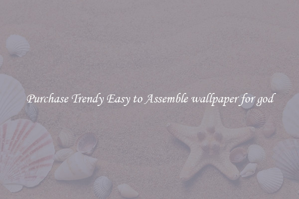 Purchase Trendy Easy to Assemble wallpaper for god
